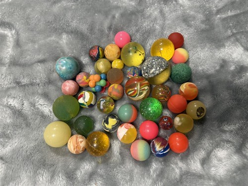 Vintage bouncy ball rubber - bouncy,